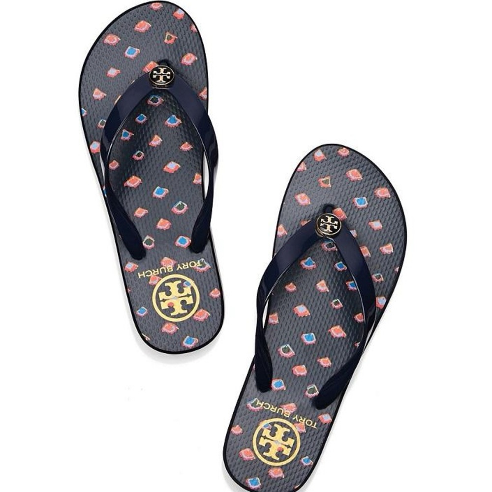 Tory Burch Eva Sole Wedge Sandals New